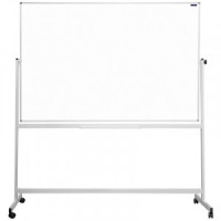 Доска магнитно-маркернаяOfficeSpace,120*180см,двустронняя,поворотная,мобильная,алюм.проф. Арт.325505