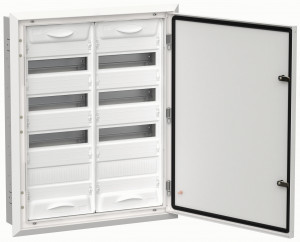 IEK TITAN 5 корпус (щит) метал. ЩРв-96 (2х48) (755х625х130) встраиваемый белый IP31 TI5-50-V-2X048-3