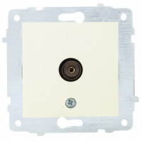 OVIVO мех. роз. СУ 1 мест. TV (проходная) крем (ко всем рамкам) 600-000302-224