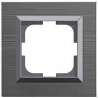 OVIVO Рамка СУ 1 мест. QUANTUM, сталь, 405-340000-096