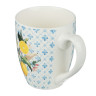 Кружка тм MILLIMI Лимоны, 400мл, фарфор, 3 дизайна
