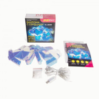 Гирлянда светод. бахрома &quot;Сердце&quot; 80LED хол.бел, 2,8x1м IP20, прозр.шнур 2м,USB, Funray