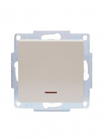 Lezard VESNA мех. выкл. СУ 1 кл. 10А (инд) перламутр (корп. ABS)   742-3088-111