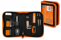 TDM Гранит слесарный набор №2, 18 предметов, тканевый чехол SQ1014-0202