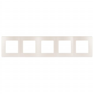 ЭРА 12 рамка СУ 5 мест. САТИН, перламутр 12-5105-15 9417