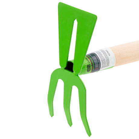 Мотыжка комбинированная, 75 х 380 мм, стальная, деревянная рукоятка, Агроном, Сибртех