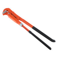 ЕРМАК Ключ трубный рычажный прямые губы, р-р 1 1/2&quot;