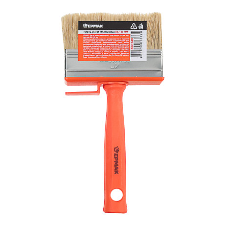 ЕРМАК Кисть мини-макловица пластиковая ручка нат. щетина 30*100
