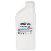 Перекись водорода 3% дез.ср-во кожный антисептик, 1л