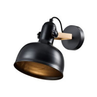 Rivoli бра Nathalie 4121-401 1хE27 40W 180х250х300 металл/черный 54988