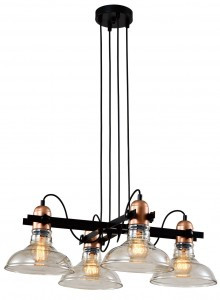 Rivoli Люстра Leila 4093-304 4хЕ27 40W 650х650х800 55028