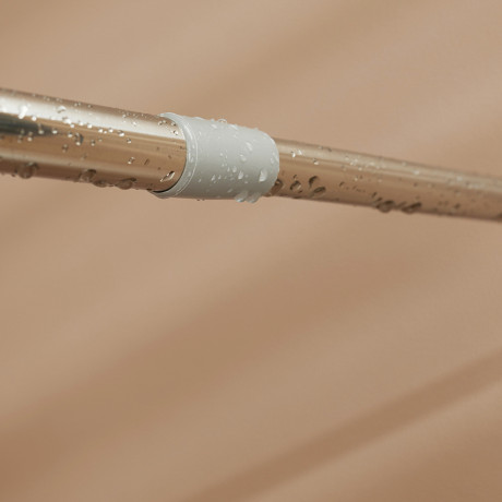 Карниз для шторы в ванную тм VETTA, 2,6м, телескопический, нерж.сталь