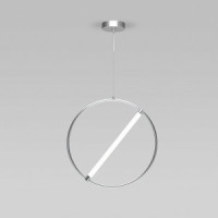 Eurosvet св-к подвесной 294lm 370х370х1500 металл хром Element 90281/1 a061420