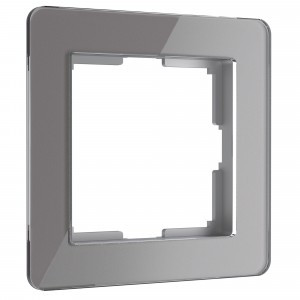 Werkel рамка СУ 1 мест. Acrylic (графит) W0012704