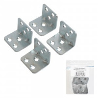 Уголок мебельный 30х30*35*2,0 цинк 4 шт. Инд.упаковка+ШК (цена за 4шт)  (75) Кунгур