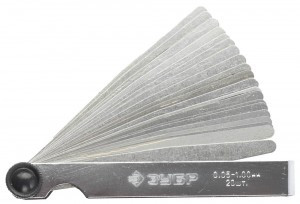 Набор ЗУБР "МАСТЕР" Щупы авто, 0,05 - 1,00мм, 20шт zu4325-H20_z01