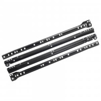 Направляющие роликовые 450/0,8 мм черный (комплект 2шт, цена за комплект) (25) StahlBuro