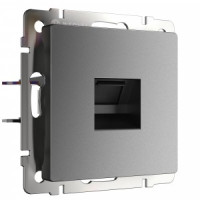 Werkel мех. роз. СУ 1 мест. комп. RJ-45 (графит матовый) W1181064 a063108