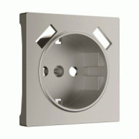 Werkel накладка для USB роз. СУ 1 мест. (дымчатый) W1279504