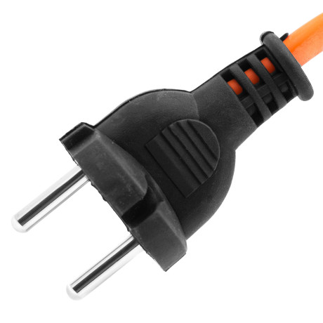 Удлинитель-шнур силовой 10 м, 10A, тип УХ10, 1 розетка, Сибртех