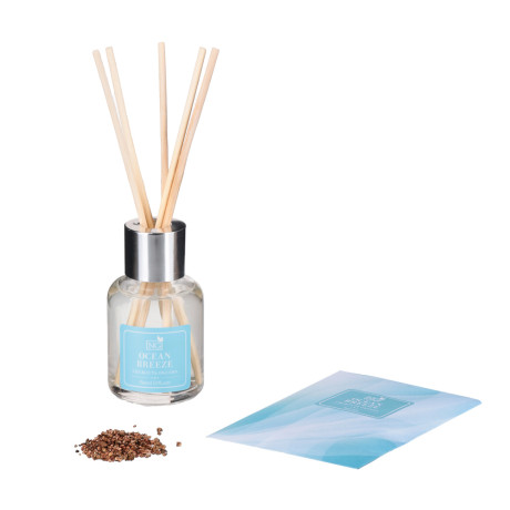 NEW GALAXY Набор ароматизатор-диффузор и саше 2шт., ваниль, райский сад, лаванда,океан 30мл, 10 г.