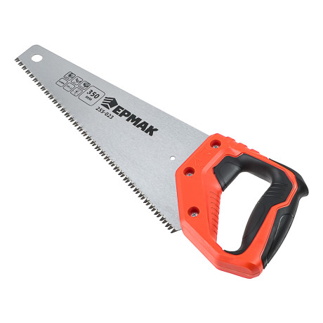 ЕРМАК Ножовка по дереву "Средний зуб 3D" 350мм