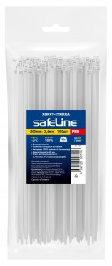 Safeline хомут (стяжка) нейлон 3,6х200 БЕЛЫЙ (уп.100шт, цена за уп.) PRO 24834