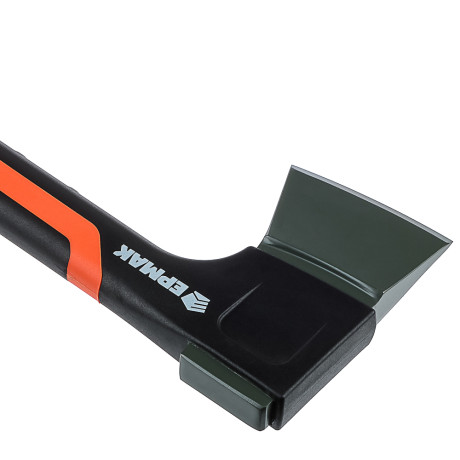 ЕРМАК Набор: топор 950г с фиберглассовой двухкомпонентной ручкой + точилка для топоров и ножей