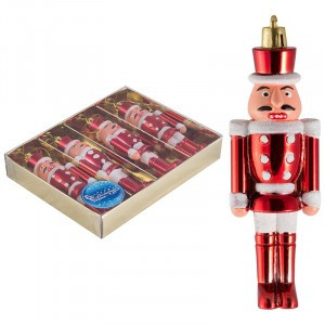 Набор елочных украшений "Солдатики" (4шт) Волшебная страна