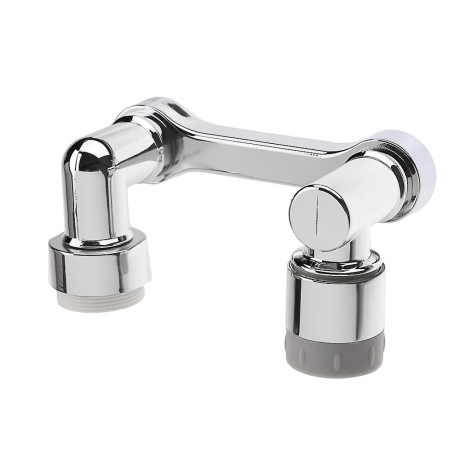 Аэратор-насадка для смесителя, 2 режима, вращение по осям, тип3