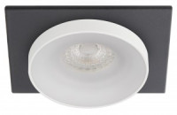 ЭРА MR16 GU5.3 DK96 BK св-к встр. d92х36(врез. d65мм) черный алюм/акрил 6851