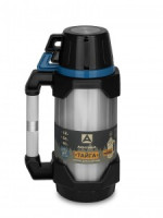 Термос Арктика 110-1800, узк. горло, 1,8л, усиленная ручка, 2 чашки+емк, нерж. сталь