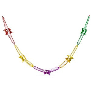 Украшение подвесное, гирлянда 18x18x2см, многоцвет.,  ПЭТ SYLHC-162156  Волшебная страна