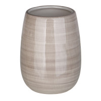 VETTA Стакан для ванной комнаты, керамика, 7,5x7,5x10,5 см, мокко