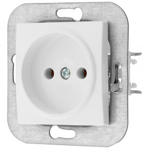 Bylectrica УЮТ мех. розетки, белый, (РС16-534)