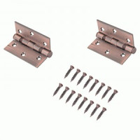 АЛЛЮР 3252(20325) 2BB-FHP AC 2 подш.,ст.медь 80х60 Петля дверная 2шт. (цена за упак,50,10,1)