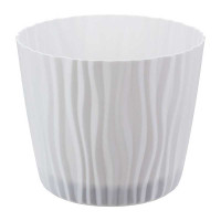 Кашпо ВОЛНА 4л белый М3189 х16
