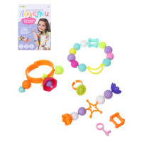 ХОББИХИТ Набор для творчества &quot;Поделки с объемными бусинами&quot;, РР, 9х12,5х4см, 3 дизайна