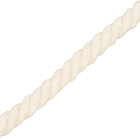 Веревка х/б, D 10 мм, L 11 м, крученая, 211 кгс Сибртех