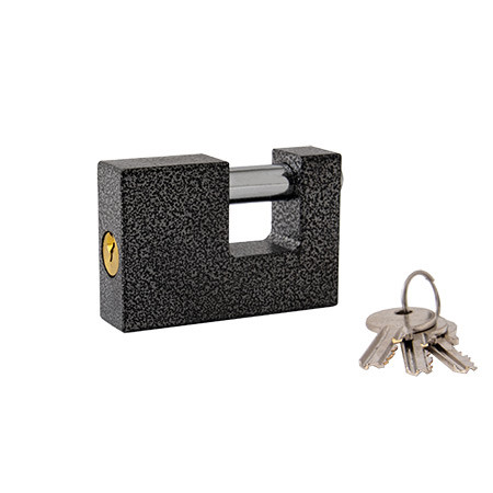 Замок вис PD-10-75 Apecs закал. дужка (П-обр)  \6 (48)