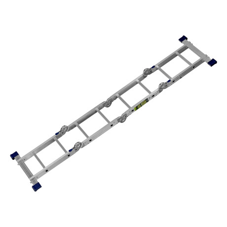 Лестница шарнирная алюминиевая, 4 х 2 ступени, Сибртех