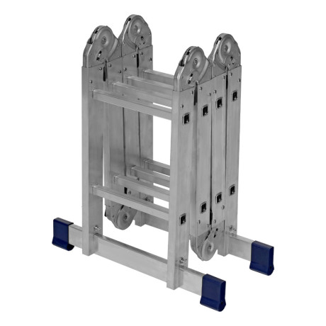 Лестница шарнирная алюминиевая, 4 х 2 ступени, Сибртех