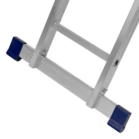 Лестница шарнирная алюминиевая, 4 х 2 ступени, Сибртех