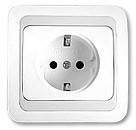 Makel Mimoza роз. СУ 1 мест. бел. (керамика, земля) 12008