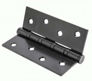 Петля под врезку РЕНЦ 100*75*2,5, 4 подшип. б/колп. черный IN100-4BB FH B(2шт)