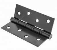 Петля под врезку РЕНЦ 100*75*2,5, 4 подшип. б/колп. черный IN100-4BB FH B(2шт)