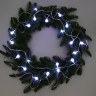 СНОУ БУМ Гирлянда эл. вьюн 4м, 20LED, шар 1,6см, белый, пост. свечение, ПВХ прозрачный, 220В