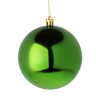 СНОУ БУМ Шар 10см пластик, зеленый, 26-239