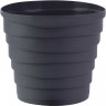 Кашпо БАРХАН 0,9л Антрацит КШ-4314 х30