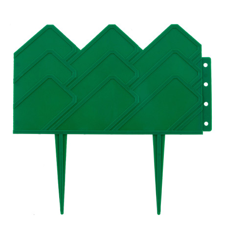 Бордюр "Кантри", 14 х 310 см, зеленый, Palisad